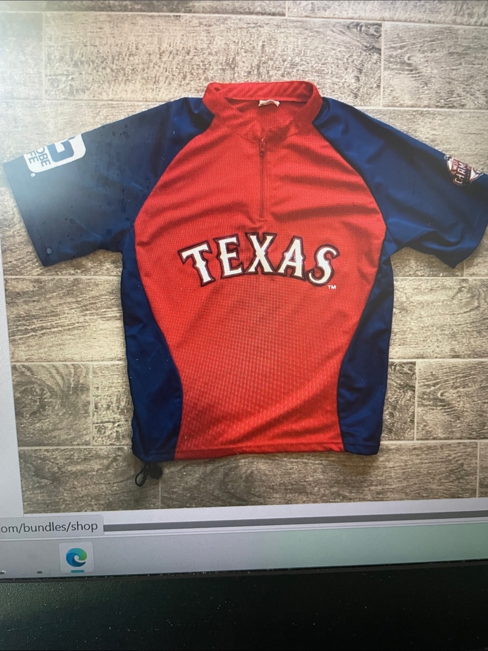 Texas Rangers 2015 West Division Champions Shirt XL